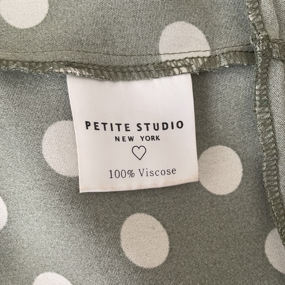 Petite Studio Marjory square neck top, size small - Picture 5 of 6